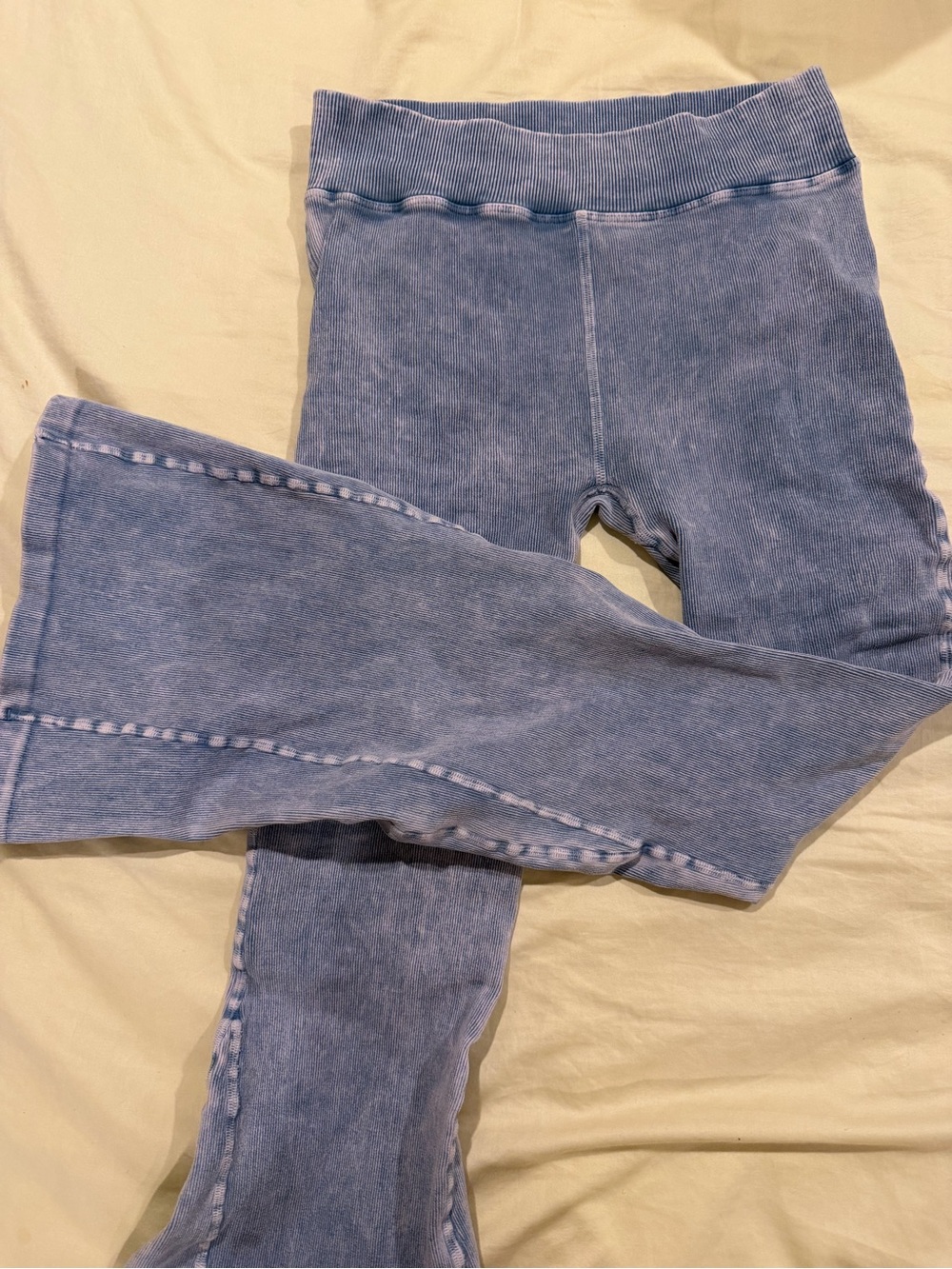 Free People Kids Faded Blue Pull-On Leggings